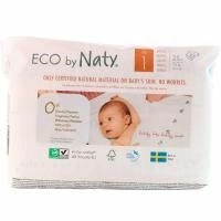 Naty, Подгузники для чувствительной кожи, размер 1, 4-11 фунтов (2-5 кг), 25 подгузников