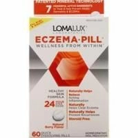 Loma Lux Laboratories, Таблетки от экземы Натуральная ягода 60 таблеток