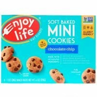Enjoy Life Foods, "Мягкие печеньки", мягкое шоколадное печенье, 6 упаковок со снэками, каждая по 1 унции (28 г)
