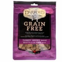 Darford, Без зерновых, превосходное запеченное в печи лакомство для собак, Рецепт с индейкой, Мини, 12 унц. (340 г)