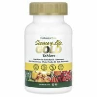 Nature's Plus, Source of Life Gold, The Ultimate Multi-Vitamin Supplement, 90 таблеток