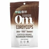 Organic Mushroom Nutrition, Кордицепс, грибной порошок, 3.57 унции (100 г)