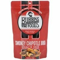 Bubba's Fine Foods, Смесь закусок, копченый чипотле барбекю, 4 унции (113 г)