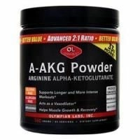 Olympian Labs, Порошок A-AKG - Аргинин Альфа-кетоглутарат без запаха 240 грамм