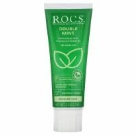 R.O.C.S., зубная паста со вкусом двойной мяты, 94 г (3,3 унции)
