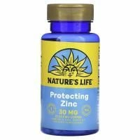 Nature's Life, Цинк, 30 мг, 100 капсул