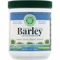 Green Foods Corporation, Органический и необработанный продукт, Ростки ячменя в виде порошка, 8,5 унц. (240 г)