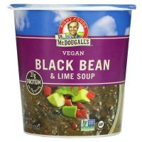 Dr. McDougall's, Суп с черными бобами и лаймом, 3,4 унции (95 г)