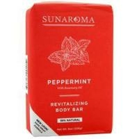Sunaroma, Кусковое мыло с мятой - Восстанавливающий 8 унций
