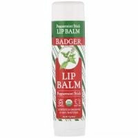 Badger Company, Бальзам для губ, палочка с перечной мятой, 17 г (0,6 унции)