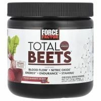 Force Factor, Total Beets, оригинальный напиток в порошке, свекла и ягоды граната, 210 г (7,4 унции)