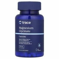 Trace Minerals ®, Глицинат магния, 90 капсул