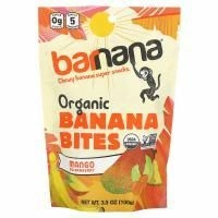Barnana, Organic Banana Bites, манго и золотая ягода, 100 г (3,5 унции)