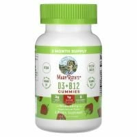 MaryRuth's, D3 и B12, жевательные конфеты, со вкусом клубники, 60 жевательных конфет