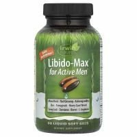 Irwin Naturals, Либидо-Максимум для активных мужчин 60 софтгелей