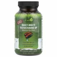 Irwin Naturals, Daily-Multi Testosterone UP - Booster для мужчин 60 софтгелей
