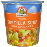 Dr. McDougall's, Суп с тортильей, с запеченными чипсами, 2.0 унции (56 г)