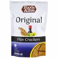 Foods Alive, Льняные крекеры, оригинальные, 4 унций (113 г)