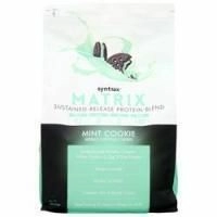Syntrax, Matrix 5.0 - Белок с замедленным высвобождением Мятное печенье 5 фунтов