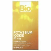 Bio Nutrition, Йодид калия, 65 мг, 60 таблеток