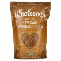 Wholesome Sweeteners, Inc., Сырой тростниковый сахар, 24 унции (681 г)