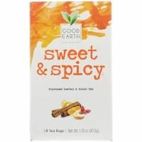 Good Earth Teas, Травяной и черный чай, сладкий и пряный, 18 пакетиков, 1,43 унции (40,5 г)