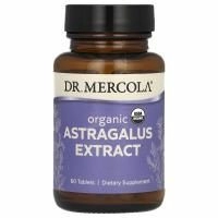 Dr. Mercola, Органический экстракт астрагала, 60 таблеток