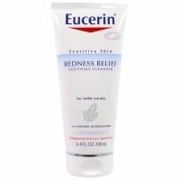 Eucerin, Избавление от покраснений, Успокаивающее очищающее средство, без запаха, 6,8 ж. унции (200 мл)