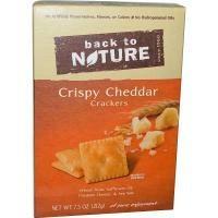 Back to Nature, Хрустящие крекеры с чеддером, 7,5 унций (212 г)