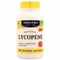 Healthy Origins, Натуральный ликопин 180 софтгелей