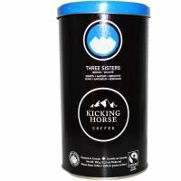 Kicking Horse, Три сестры, зерновой кофе средней обжарки, 12,3 унций (350 г)