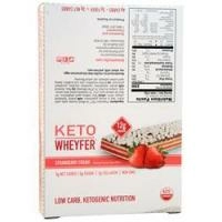 Convenient Nutrition, Батончик Keto Wheyfer с клубничным кремом 10 батончиков