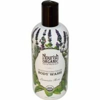 Nourish Organic, Гель для душа, лаванда и мята, 295 мл (10 жидких унций)