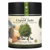 The Tao of Tea, Органический порошковый зеленый чай маття, Liquid Jade, 85 г