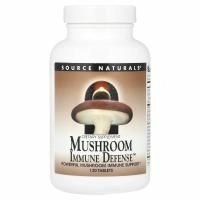 Source Naturals, Грибная иммунная защита, комплекс из 16 грибов, 120 таблеток