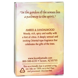 Kuumba Made, Ароматическое масло, амбра и сандал, 0.5 унций (14.7 мл)