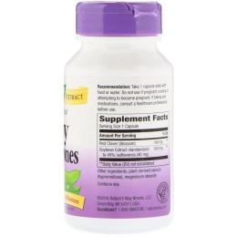 Nature's Way, Изофлавоны сои, стандартизированные, 60 растительных капсул