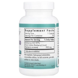 Nutricology, Берберин 500, 90 вегетарианских капсул