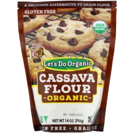 Edward & Sons, Let's Do Organic, Organic Cassava Flour, 14 oz (396 g)
