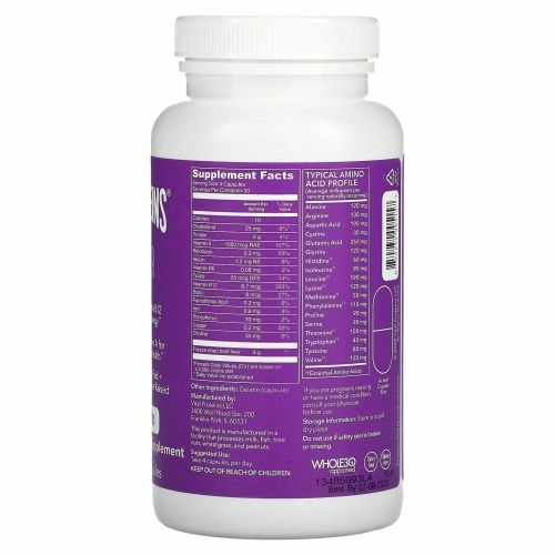 Vital Proteins, Печень говяжья, 750 мг, 120 капсул