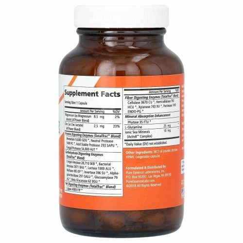 Pure Essence, Real-Zymes, всеядные, 90 капсул в растительной оболочке