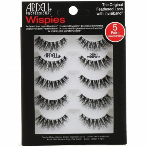 Ardell, Wispies, оригинальные пушистые накладные ресницы с Invisiband, 5 пар