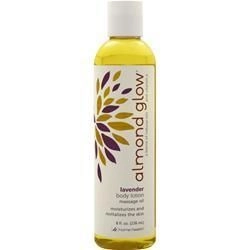 Home Health, Миндальное сияние Лосьон для тела Массажное масло Лаванда 8 жидких унций