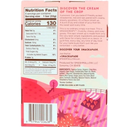 SmashMallow, Smash Crispy, Клубника со сливками, 6 батончиков, 1,15 унц. (33 г) каждый