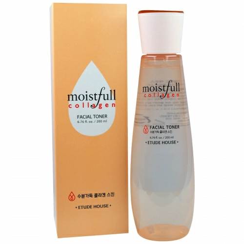 Etude, Moistfull Collagen, Тоник для лица, 6,76 жид.унций (200 мл)