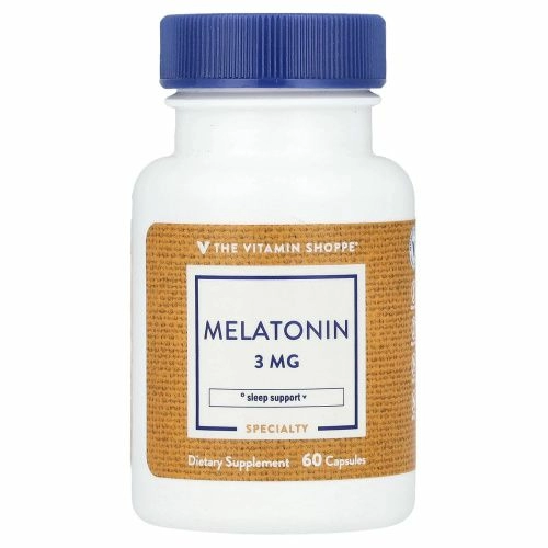 The Vitamin Shoppe, Мелатонин, 3 мг, 60 капсул