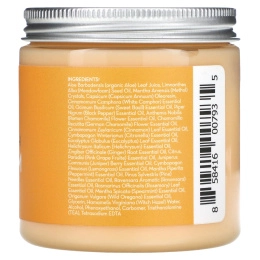 Pure Body Naturals, согревающий крем максимальной силы действия, 250 г (8,8 жидк. унции)