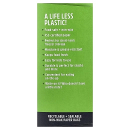 Lunchskins, бумажные пакеты для снеков, апельсин, 50 шт.