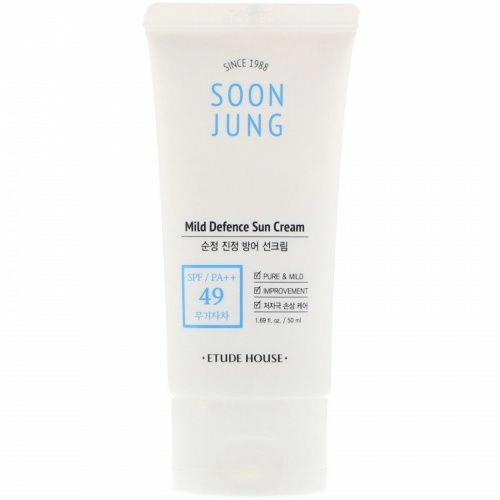 Etude, Soon Jung, Mild Defence Sun Cream, 1.69 fl oz (50 ml)