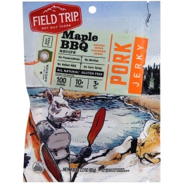 Field Trip Jerky, Pork Jerky, Maple BBQ, 2.2 oz (62 g)